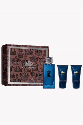 Show details for DOLCE & GABBANA KING EDP 100ML+ ASB 50ML+S/G 50ML SET Picture of DOLCE & GABBANA KING EDP 100ML+ ASB 50ML+S/G 50ML SET