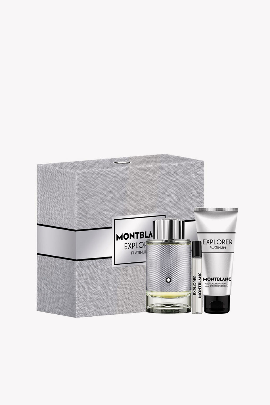 Picture of MONT BLANC EXPLORER PLATINUM MEN EAU DE PARFUM 100ML+MINI+S/G TRAVEL SET