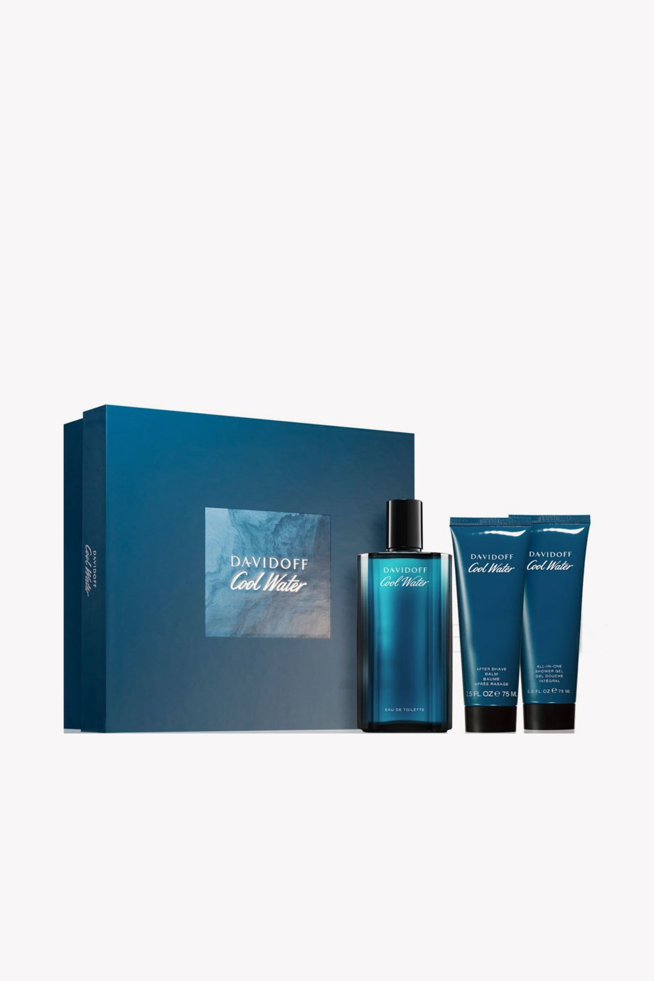 Picture of DAVIDOFF COOL WATER MEN EAU DE TOILETTE 125ML+ASB+S/G SET