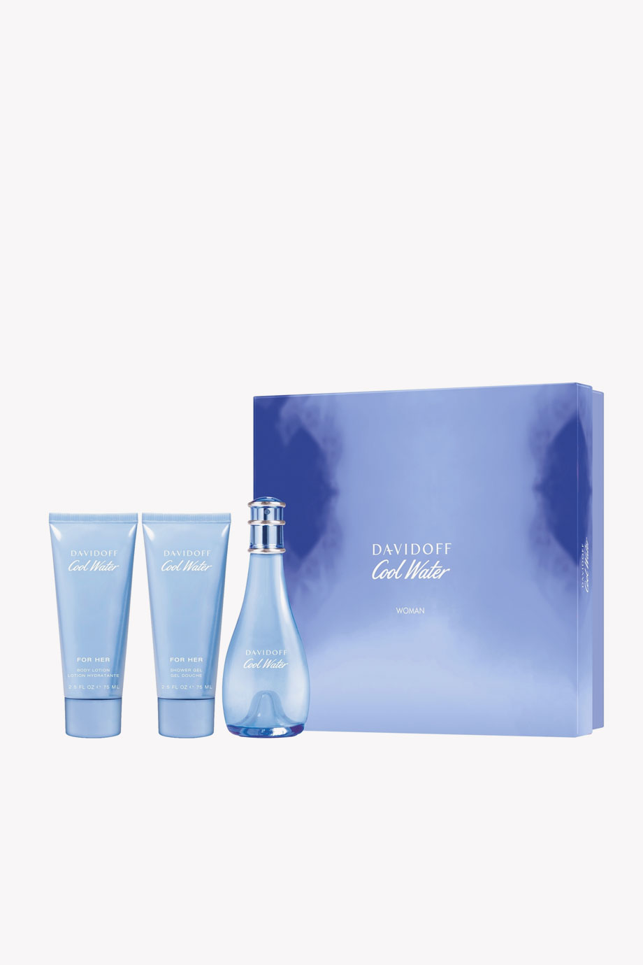 Picture of DAVIDOFF COOL WATER FOR WOMEN 100ML+B/L+S/B SET