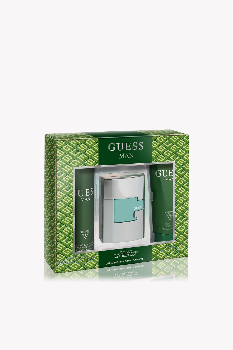 Picture of GUESS MAN EAU DE TOILETTE 75ML+S/G 200ML+ B/S226ML SET