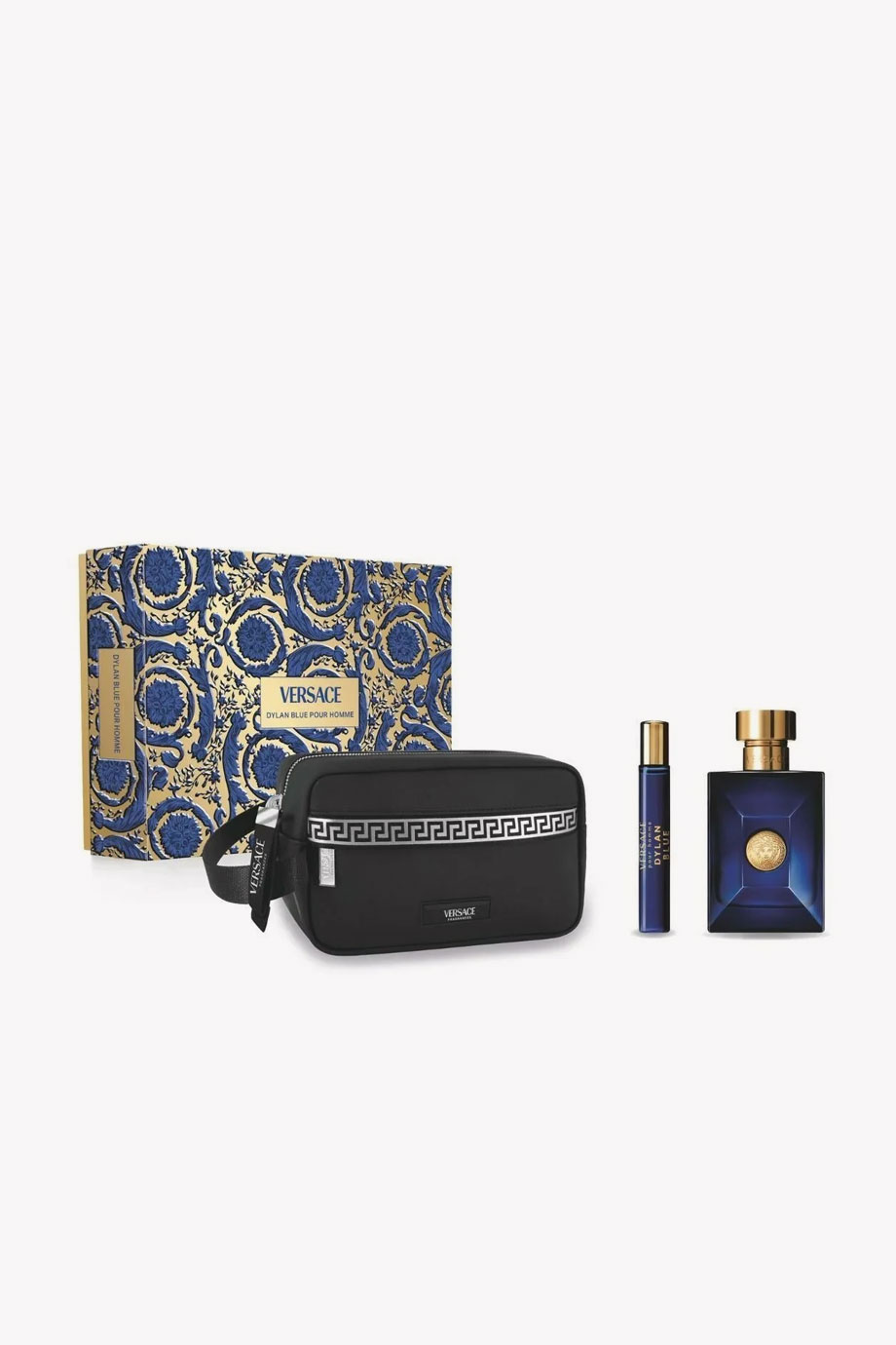 Picture of VERSACE DYLAN BLUE POUR HOMME EDT100 M+ MINI+ BAG SET