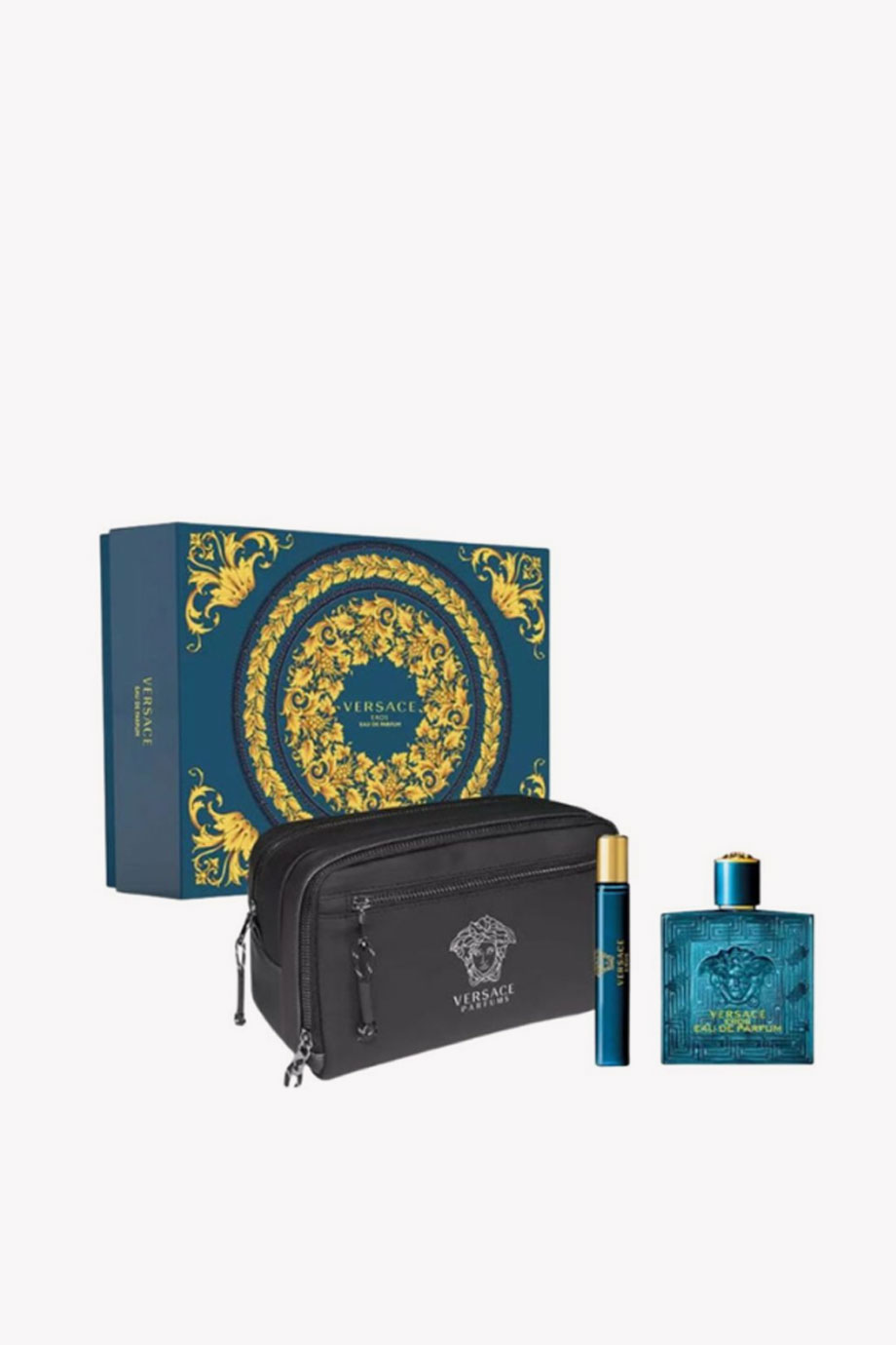 Picture of VERSACE EROS MEN EAU DE PARFUME 100+ MINI+ BAG SET